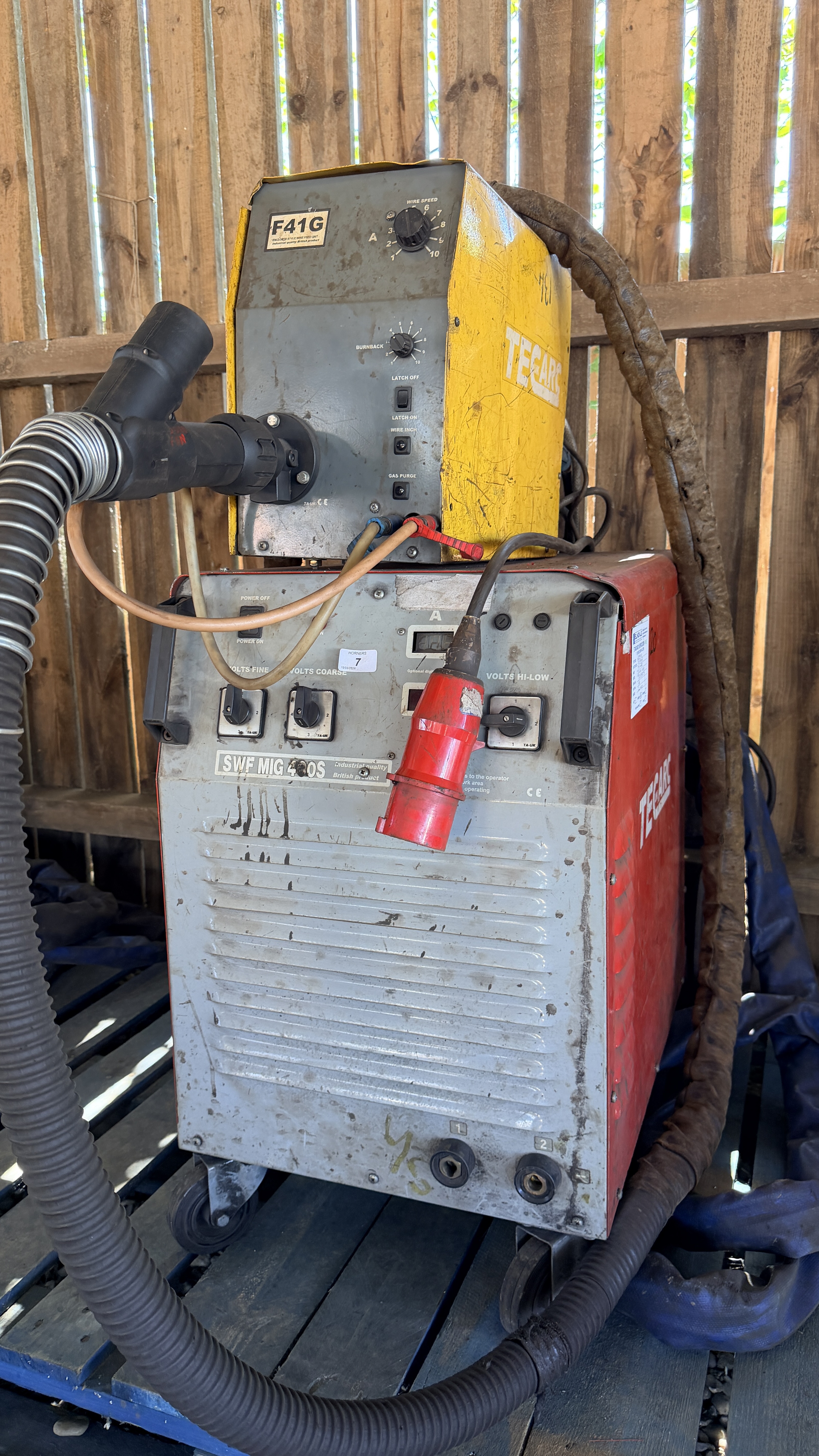 TEC ARC SWF MIG 400S MIG POWER SOURCE WE