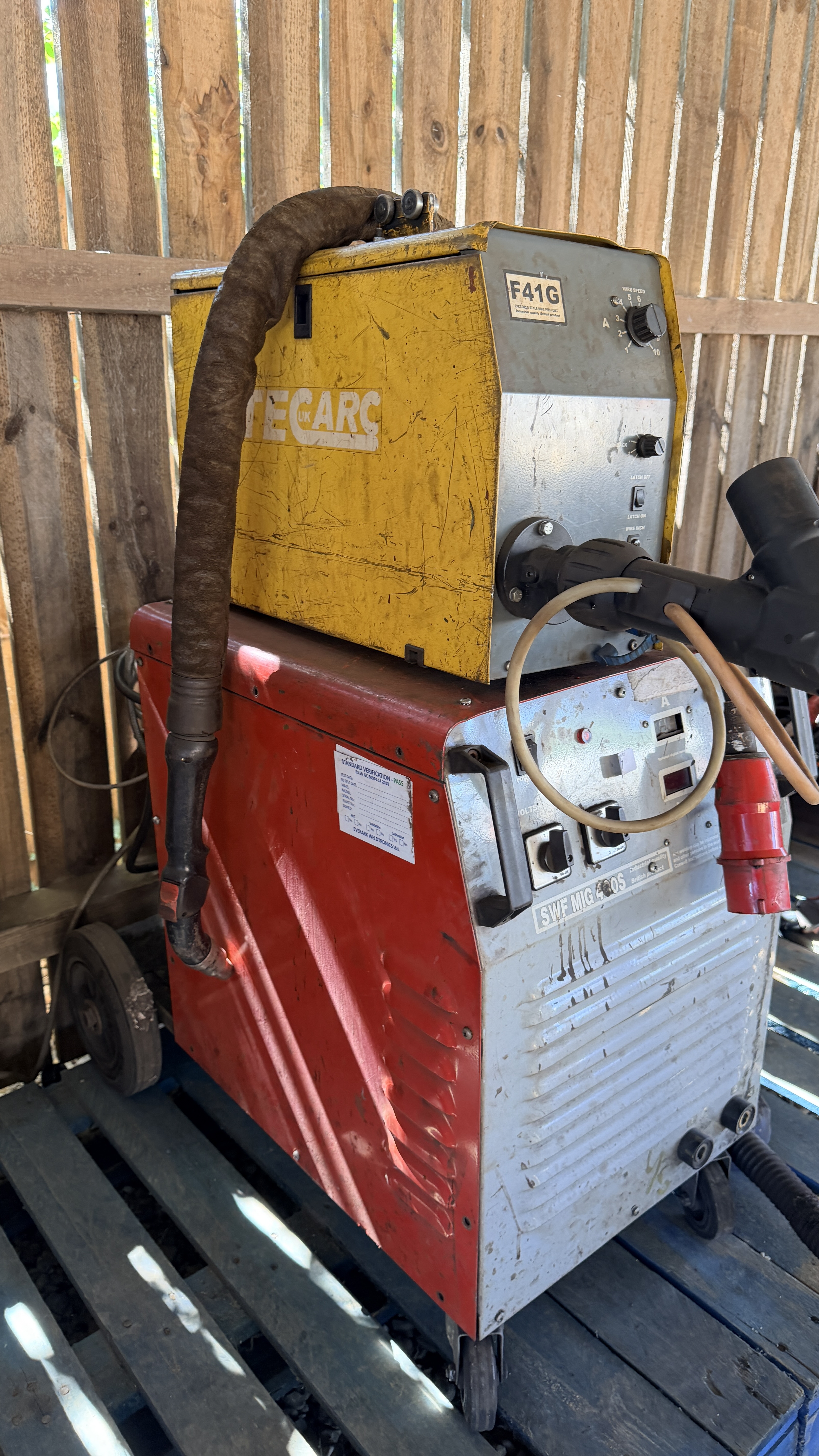 TEC ARC SWF MIG 400S MIG POWER SOURCE WE - Image 9 of 10