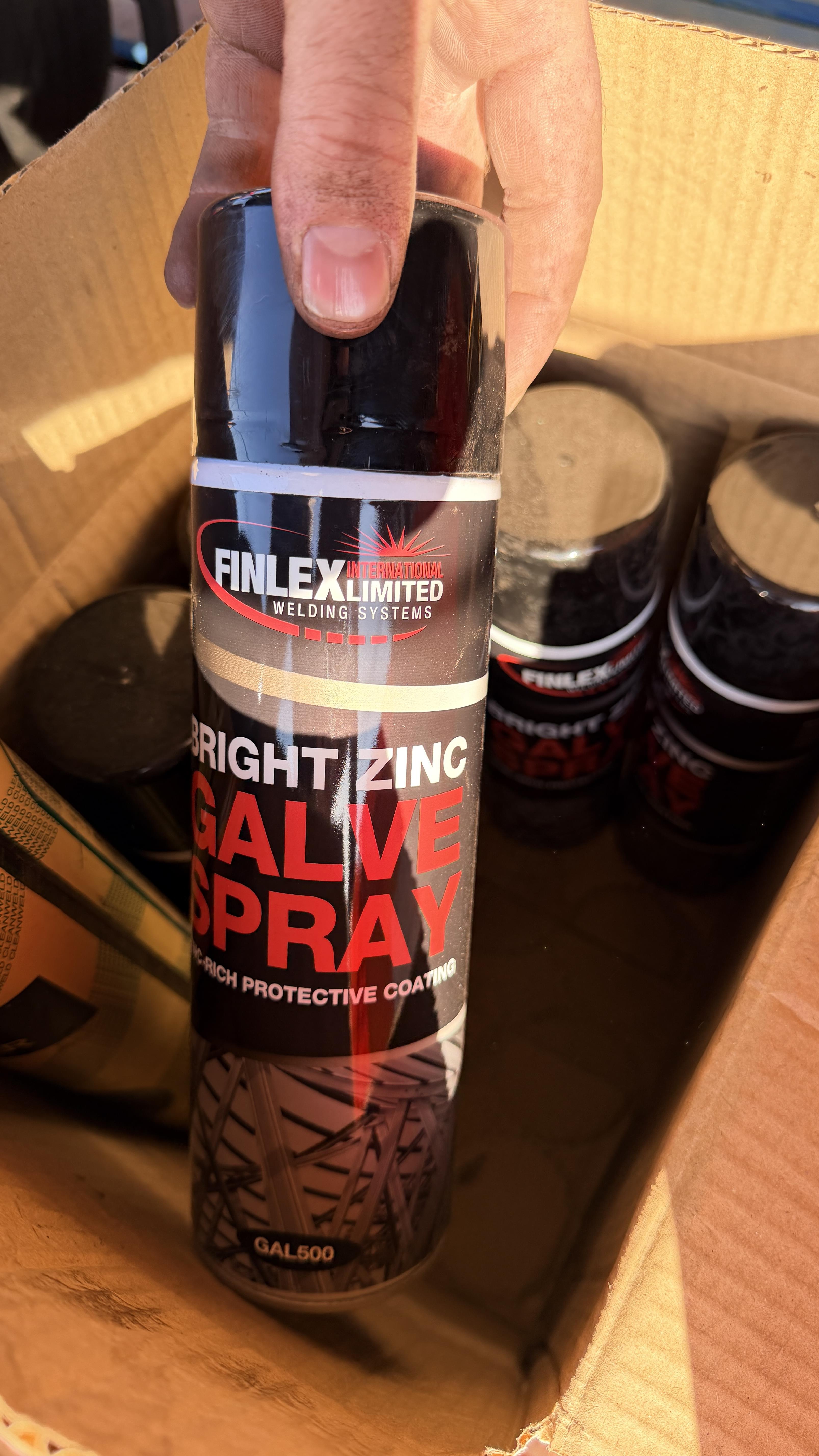 8 ROLLS OF BLACK PALLET WRAP, ROLL OF BA - Image 2 of 7