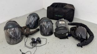 UNIVERSAL WELDING HOOD MASK WITH CORDLES