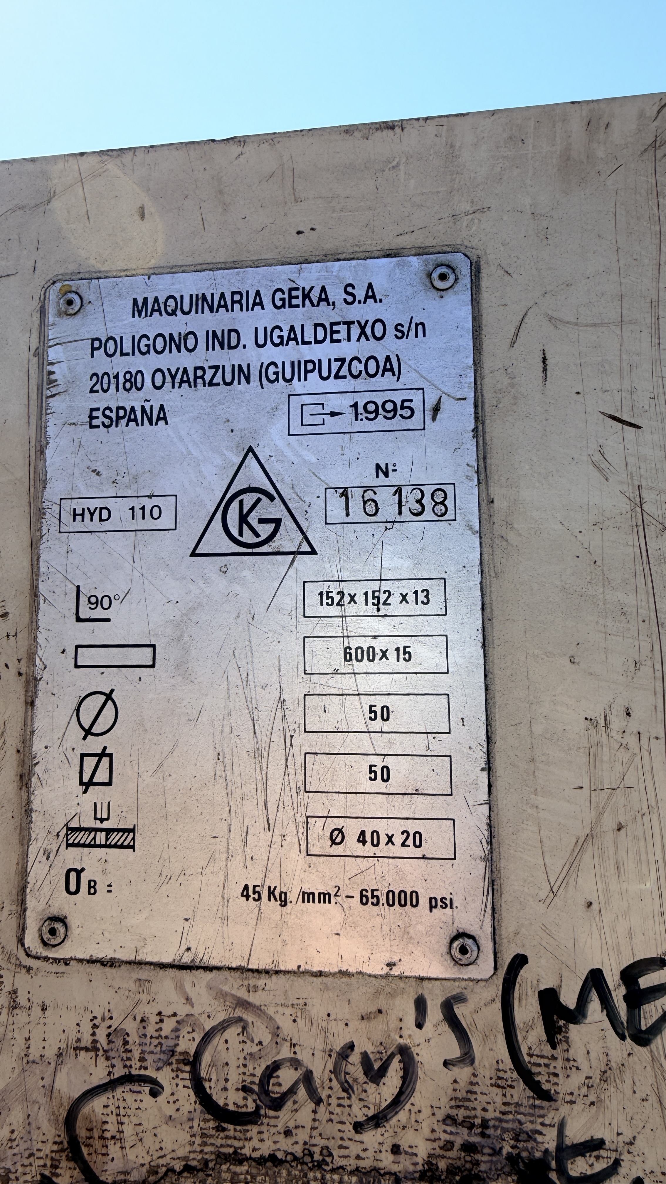 GEKA HYDRAULIC STEELWORKER / IRONWORKER - Image 8 of 19