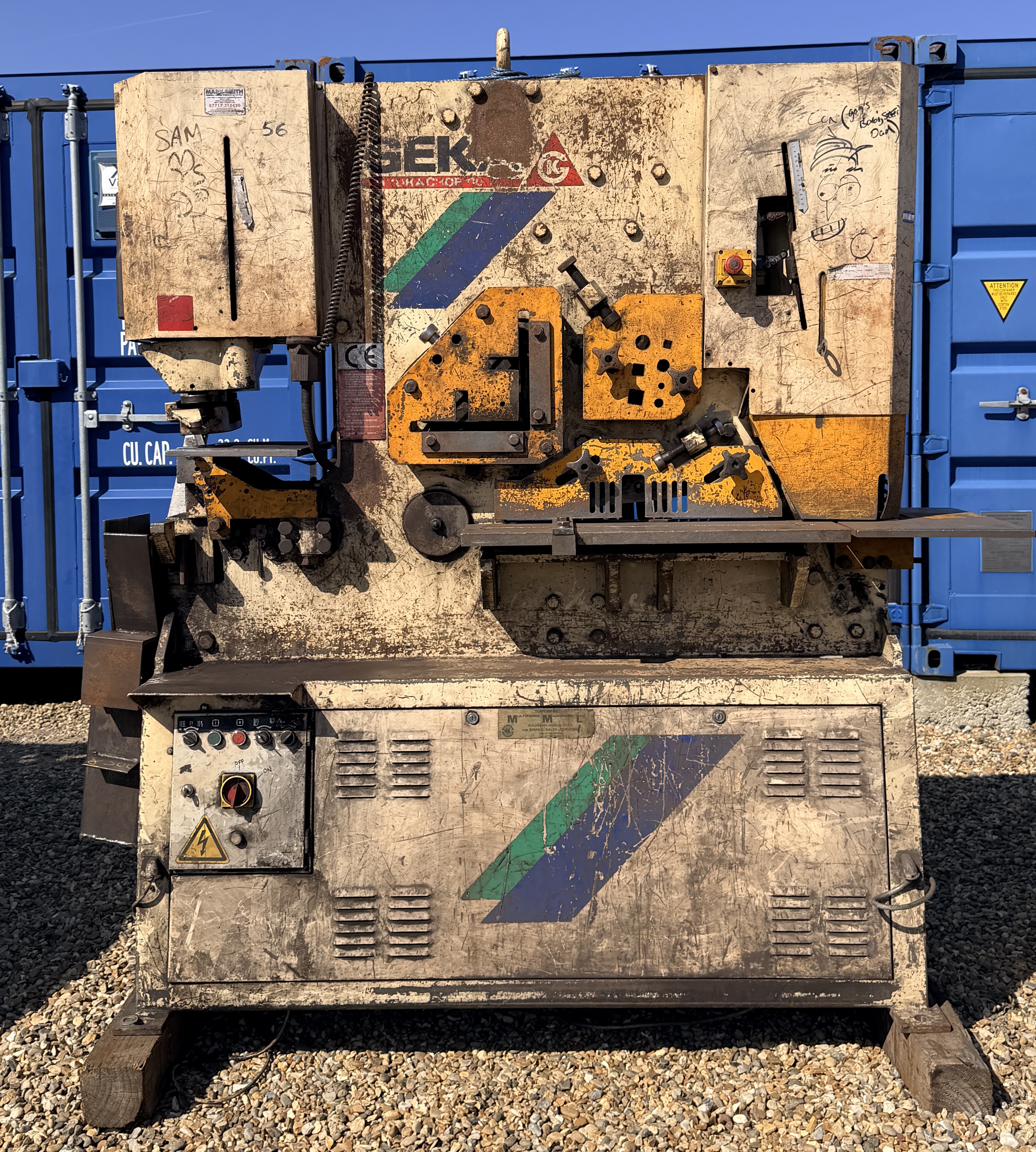 GEKA HYDRAULIC STEELWORKER / IRONWORKER