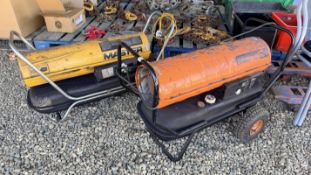 TWO DIESEL SPACE HEATERS TO INCLUDE SIP