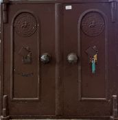 A VICTORIAN WITHERS DOUBLE DOOR SECURITY