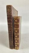 2 manuscript commonplace books, dated, 1