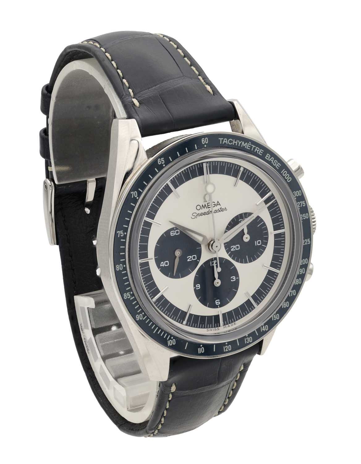 A GENTLEMAN'S OMEGA SPEEDMASTER CK2998 LIMITED EDITION STAINLESS STEEL CHRONOGRAPH WRISTWATCH - Image 2 of 11