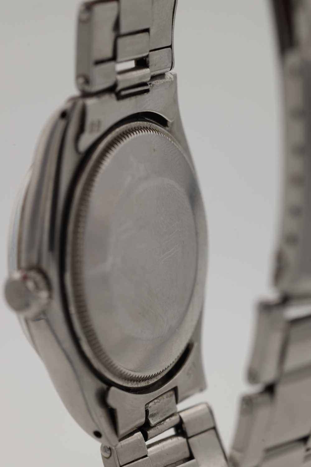 A VINTAGE ROLEX STAINLESS STEEL OYSTER PERPETUAL WRIST WATCH - Image 6 of 8