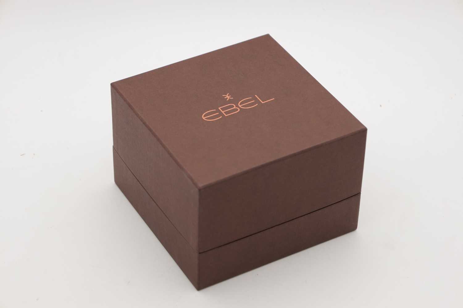 A GENTLEMAN'S STAINLESS STEEL EBEL WAVE CHRONOGRAPH WRIST WATCH - Image 4 of 11