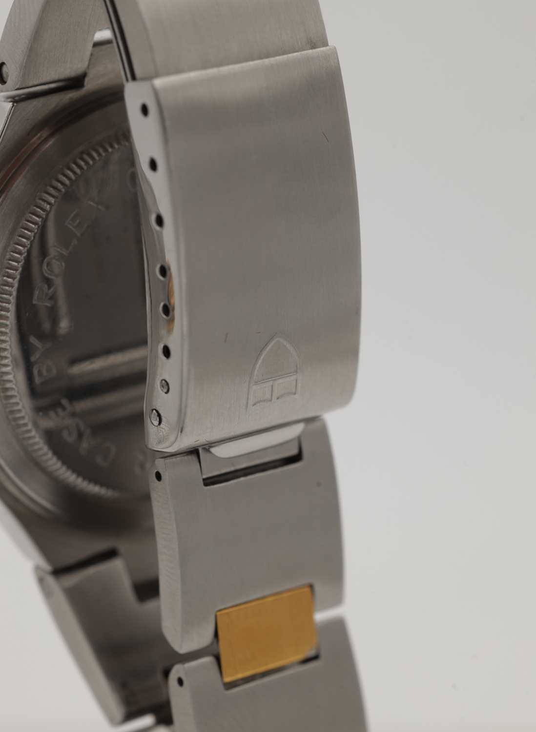 A GENTLEMAN'S STEEL AND GOLD PLATED TUDOR PRINCE OYSTERDATE WRIST WATCH - Image 7 of 9