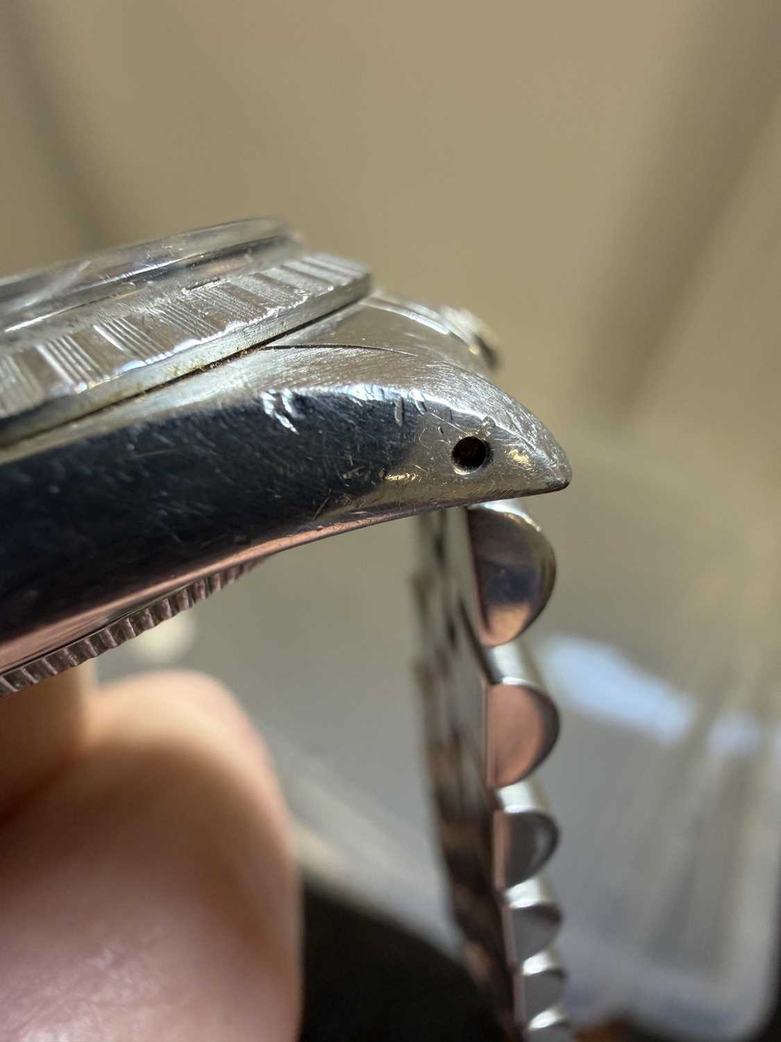 A GENTLEMAN'S ROLEX STAINLESS STEEL OYSTER PERPETUAL DATEJUST AUTOMATIC WRISTWATCH - Image 6 of 9
