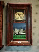 The New Wellington College Sandhurst England decorated American Wall clock