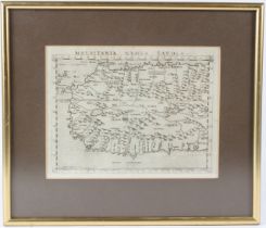 MAURITANIA NUOVA TAVOLA Map of North and West Africa 20 x 26cm