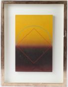 PETER KALKHOF (1933-2014) Untitled 1989 acrylic on plywood signed verso Annely Jude gallery label