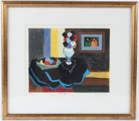 ITZCHAK TARKAY (1935-2012) 'Still Life' colour print A/P signed in pencil 22 x 27cm