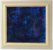 BRITISH SCHOOL (LATE 20TH CENTURY) Abstract oil on card 23 x 25cm