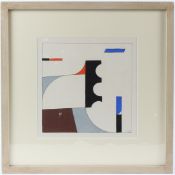 JOHN BARNICOAT (1924-2013) Abstract composition gouache on paper signed with initials in pencil