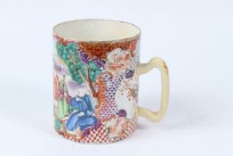 A KANGXI PERIOD EXPORT FAMILLE ROSE CUP (A/F). 11cms x 13cms diameter.