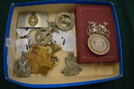 Military badges etc.