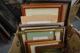 Various paintings and prints etc.