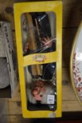 A Pelham puppet, School Master, boxed.