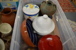 A quantity of decorative and household china etc.