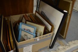 Edward Staines, Ascot Racecourse, black and white photographic print together with a collection of