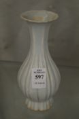 A small Chinese bottle vase.