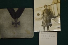A small WWI photograph album by Albert Freeman RFC.