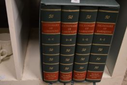 The Dictionary of Gardening, four volumes in slip case.