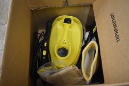 A Karcher steam cleaner.