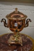 A good copper and brass samovar.