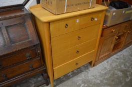 A modern bedroom chest.