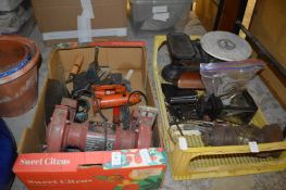 Old tools, weighing scales etc.