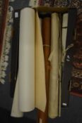 A group of Chinese scroll paintings.