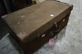An old suitcase.
