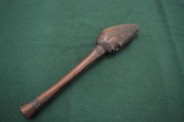 A small hardwood club.