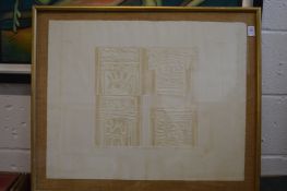 David Barker, The gatekeepers house II, relief etching, artist proof, signed in pencil.