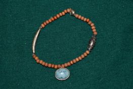 A decorative bracelet.