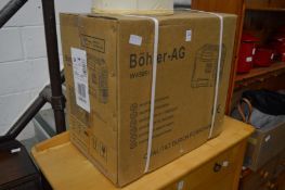 A Bohler-AG W4500i generator, boxed, unopened.