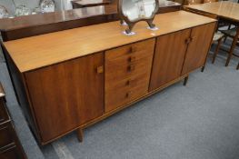 A G plan long teak sideboard.