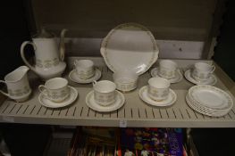 A Paragon Fiona six place coffee service.