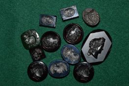 A group of intaglios.