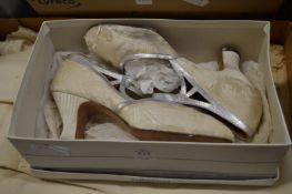 Vintage clothing and shoes.