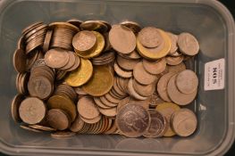 Various coins.