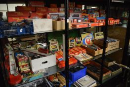 A large quantity of Hornby Tri-ang railway equipment to include locomotives, carriages,