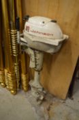 A Johnson outboard motor.