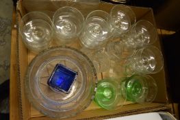 Quantity of glassware.