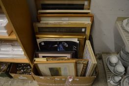 Quantity of paintings and prints etc.