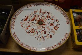 A Wedgwood porcelain circular Lazy Susan (cracked).