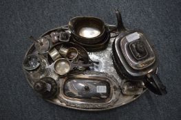 Quantity of plated items.